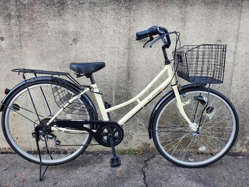 B179 普通自転車★ELARGiR★26インチ★6段変速