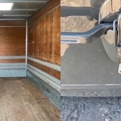 No.823 アルミバン 3ｔ  アルミ 箱 バイク 倉庫 トラック コンテナ 米 保管庫 物置 DIY