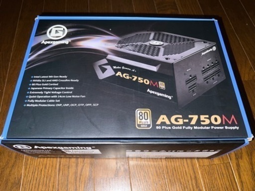 Apexgaming AGシリーズ 80 PLUS GOLD認証　750W AG-750M 未使用