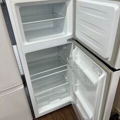 札幌 東区 ハイセンス 2ドア冷蔵庫 冷凍庫 HR-B1201 2018年製 ホワイト 単身用 一人暮らし