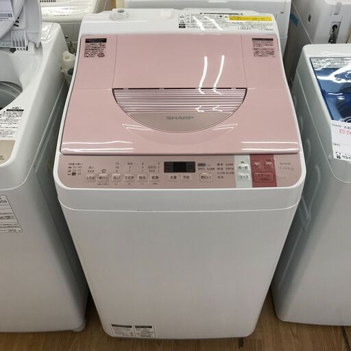 ★ジモティ割あり★ SHARP 洗濯機 7kg 年式2016 動作確認／クリーニング済み KJ3464
