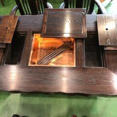 【愛品館八千代店】松尾博昭作　囲炉裏ダイニング6点セット