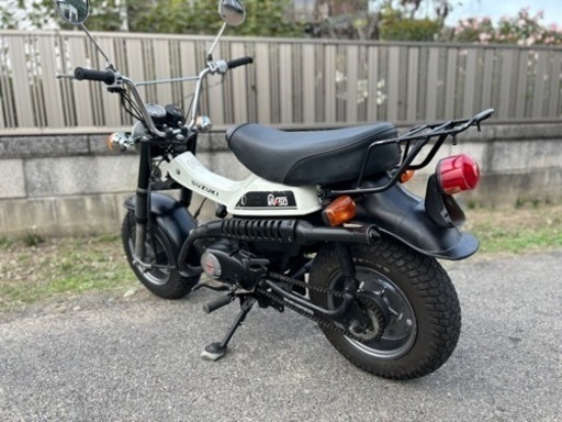 バンバン50快速2スト！運転楽しい4速クラッチ付モデル☆プラグ・ギアオイルなど交換済み^_^快調ですよ☆旧車原付オートバイ☆ バンバン50快速2スト！運転楽しい4速クラッチ付モデル☆プラグ