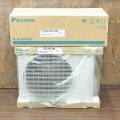 ☆ジモティ割あり☆ TOSHIBA ルームエアコン RAS-J221M(W) 2.2kw 22年 