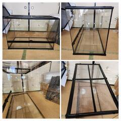 《セット売り》GEX ジェックス エキゾテラ EXOTERRA グラステラリウム 9045 爬虫類 両生類 ガラス水槽 飼育セット パネルヒーター 飼育用品