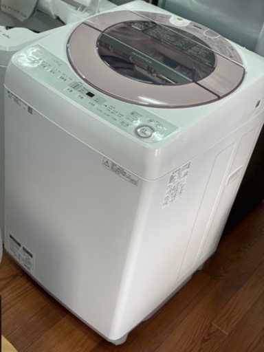 送料・設置込み　洗濯機　7kg SHARP 2018年
