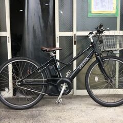 地域限定送料無料　ヤマハ　パス　ビエンタ　新基準　12,8AH　5段変速　黒　アシスタ　ビビ　神戸市　電動自転車 地域限定送料無料 ヤマハ パス ビエンタ 新基準 12,8AH 5段変速 黒