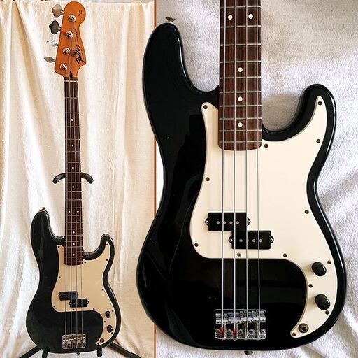 \u003c\u003c売却済\u003e\u003e【近隣無料配送可】Fender Precision Bass 1994-1995年 Mexico SquierSeries MNシリアルのフェンダープレシジョンベース エレキベース