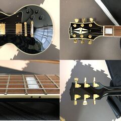 オービル ギブソン 黒のレスポールカスタム 値下げしました