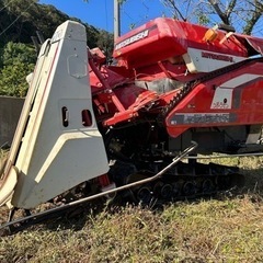 三菱 コンバイン MC10 2条刈り 218時間 脱穀稲刈 中古 実動(動画あり