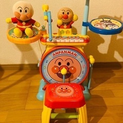 アンパンマン🧸ノリノリライブ♪BIG電子ドラム＆キーボード