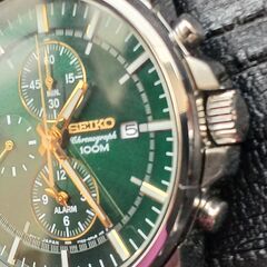生産終了品☆新品購入前必見★　セイコー SEIKO クロノグラフ 腕時計 SNAF09P1[並行輸入]