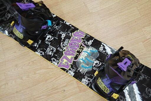 152cm FLOW スノーボード EZRIDER QUEST バインディング付き ブラック