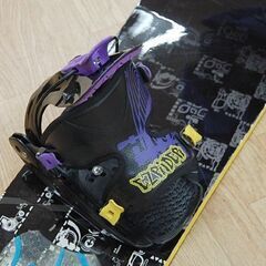 152cm FLOW スノーボード EZRIDER QUEST バインディング付き ブラック