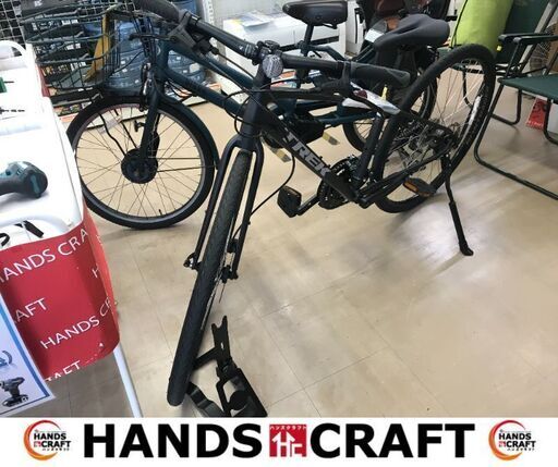 ✨TREK　中古美品　FX2DISC　クロスバイク　Sサイズ　スタンド付き✨うるま市田場✨