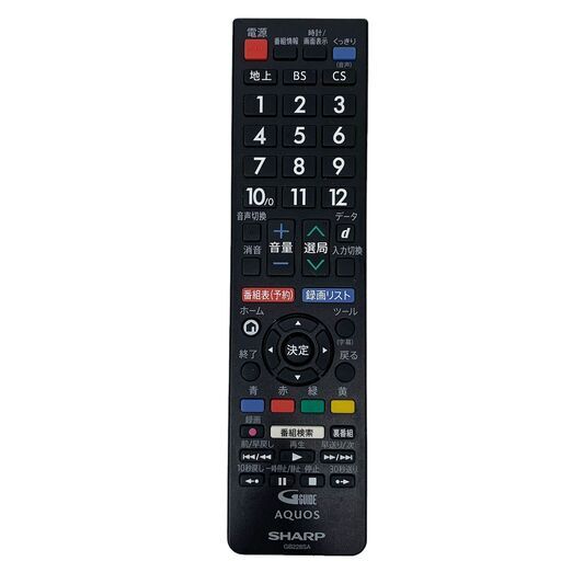 23C224_ジ5 シャープ SHARP アクオス AQUOS 液晶テレビ LC-24P5 2017年製 リモコン付属 動作確認済 中古 【来店引取歓迎】