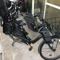 地域限定送料無料 パナソニック ギュットアニーズ 三人乗り 16AH 26