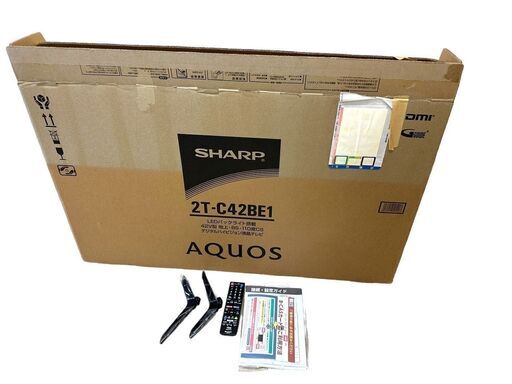 JY SHARP AQUOS 42V型液晶テレビ 2T-C42BE1 42インチTV シャープ/アクオス 付属あり 動確済