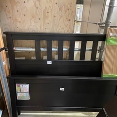 配達可【セミダブル ベッド フレーム】【IKEA】クリーニング済...