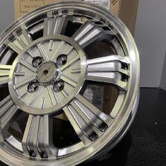 新品 BLEST BeatStage SD-C ブレスト ビートステージ 16インチ 4本 5J4HPCD100+45 シルバー ハスラー キャスト等　(MHZ054)