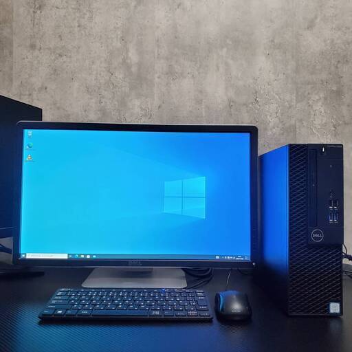 ハイコスパ！ Corei5  高速SSD+HDD Dell スリムPC モニターセット 全国発送 キャッシュレス決済対応