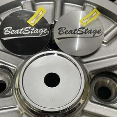 新品 BLEST BeatStage SD-C ブレスト ビートステージ 16インチ 4本 5J4HPCD100+45 シルバー ハスラー タント N-BOX等　(MHZ058)