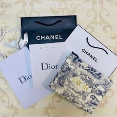 CHANEL＆DIOR ショッパー5枚セット