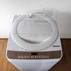 洗濯機7kg　2021年製　SHARP
