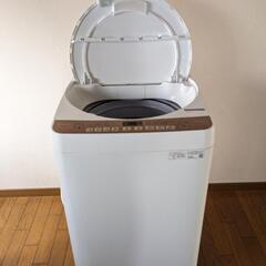 洗濯機7kg　2021年製　SHARP