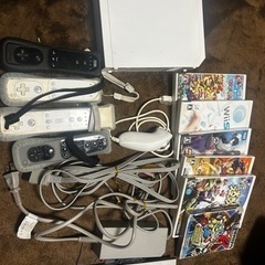 【ネット決済】Wii本体、コントローラー、ソフト