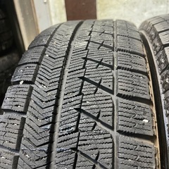 バリ山　BRIDGESTONE VRX 165/55R15 スタッドレス　タイヤ　2016年製　アルミホイール付　15インチ