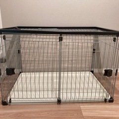 犬　猫　ペット　ケージ　サークル　ワンラブ　定価25000円　蓋付き