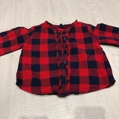 【baby GAP】チェックシャツ