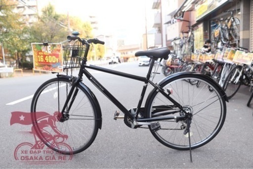 スポーツ自転車ーカゴ付き