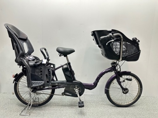パナソニックギュットミニ　20インチ　3人乗り電動自転車　子供乗せシート付き　お買い得品