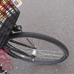 クロスバイク-バスケットや泥除け、ライトまで装備しました