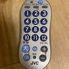 JVC✨TVリモコン✨