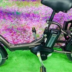 ❷5620子供乗せ電動アシスト自転車ブリヂストン20インチ良好バッテリー