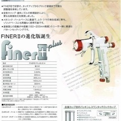 明治 スプレーガン ファイナー 2 プラス finerⅡ