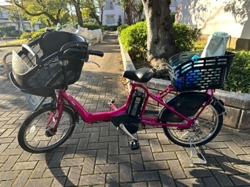電動自転車ヤマハ子供乗せ 20インチ 高性能バッテリー