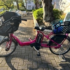 【ネット決済】電動自転車ヤマハ子供乗せ 20インチ 高性能バッテリー