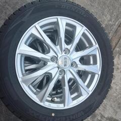 1シーズン使用　165/65R15　4本セット　タフト使用　スタッドレス　ダンロップウインターマックス