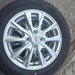 1シーズン使用　165/65R15　4本セット　タフト使用　スタッドレス　ダンロップウインターマックス