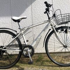 B045 普通自転車☆Avec Vent☆6段変速☆オートLEDライト