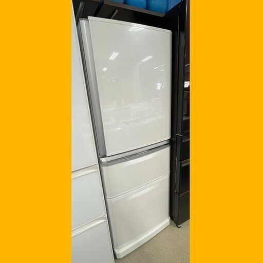 三菱★ノンフロン冷蔵庫 2019年製 MR-C34D-W 335L ホワイト 札幌 東区