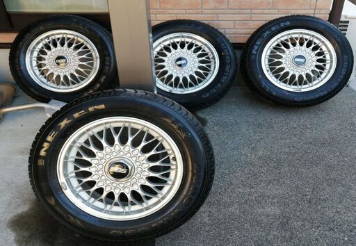 終了✨BBS 16インチ鍛造ホイール🌈4本セット（スタッドレスタイヤ付  
