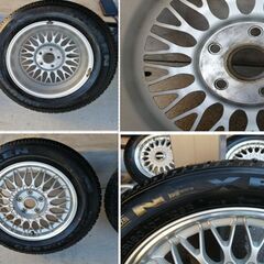 終了✨ＢＢＳ 16インチ鍛造ホイール🌈4本セット（スタッドレスタイヤ付）