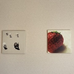 【同時購入0円】壁に飾るファブリックパネル2枚セット