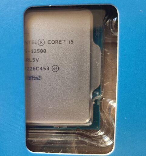 交渉可 インテル Core i5-12500 18M 4.6GHz 新品未開封
