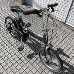 折りたたみ電動自転車】OFF TIME パナソニック製 6段変速付 新品